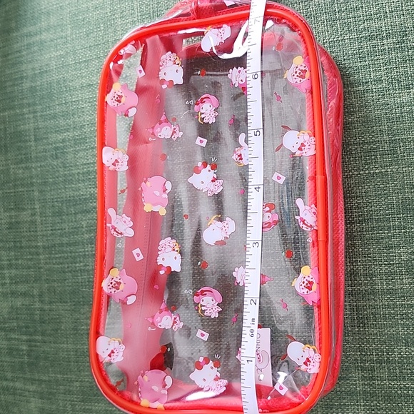Sanrio Hello Kitty and Friends Pink and Red Storage Pouch - Picture 4 of 5